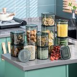 Fruit Grain Cereal Pasta Food Packaging Storage Container Sealed Plastic Lid Food Storage Pot