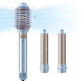 Professional Multi Functional Cepillo Hair Dryer Brush Curler Blowout High Speed Hot Air Brush 3 in 1 Air Wrap Curling Styler