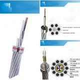 48 Core 96 Core Opgw Power System High Voltage Optical Fiber Cable for 220kv Line