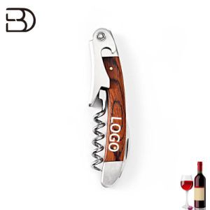 High Grade Classic Wooden Handle Wine Corkscrew