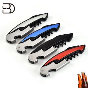 Multifunctional Tool Personal Customized Logo Sapphire Wine Bottle Cork Screw Red Wine Opener Corkscrew