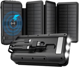 Factory High Quality Wireless Power Bank 30000mAh High Capacity Portable Fast Charging Charger