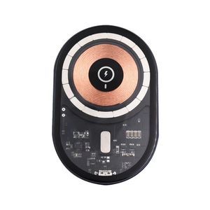 Smart Wireless Phone Car Charger 15W Fast Charging Air Vent Cyber Punk Style Magnetic Wireless Car Phone Holder