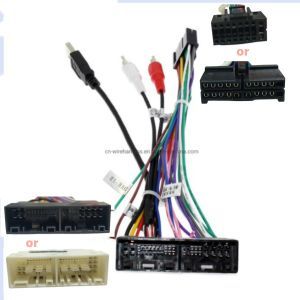 Car Android Wiring Harness Kits for Hyundai /KIA Radio Dash Mounting Kit Single/Double DIN