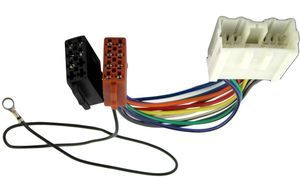 ISO Car Radio Wire Connectors Plug-in Custom Wiring Harness Adapter for Automotive Aftermarket