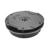 Car Audio System Aluminum Dual Woofer Bass Speaker Amplifier Powered Sub Spare Tire Active Subwoofer