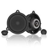 Car Audio System ABS 2-Way 6.5 Inch Car Specific Woofer and Tweeter Speakers Plug and Play Component Speaker Set for Nissan Vehicles