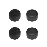 4 in 1 Skidproof Protective Cap Kit for PS4/PS3 Controller (Tubbish Design, mix with granule and concave surface)