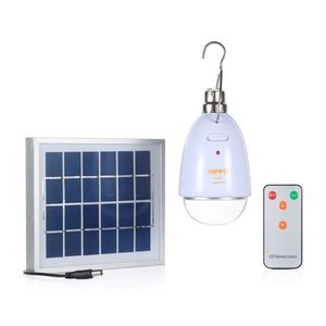 Solar Power Charge LED Hang Bulb Tube Light Lamp Lantern