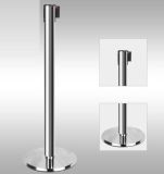 Crowd Control Retractable Belt Barrier Airport Queue Management