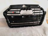 Auto Accessory Spare Parts Adjustable Combination Front Bumper Grille for Audi A3 S3 2017-2019