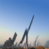 Dual Axis Solar Tracker Photovoltaic Hot Galvanized Steel Bracket