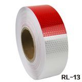 Truck Vehicle Red White Reflector Sticker Conspicuity Reflective Tape
