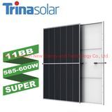 Trina 605W Mono Half Cell PV Solar Panel Energy with TUV CE Certificate for Solar Power System