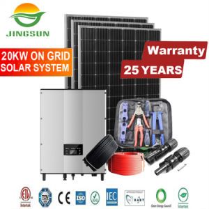 Grid Tied 20kw 30kw Solar Energy System Home Solar Power System
