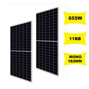 High Monocrystalline Solar Power 670W PV Module Mono Solar Panel for Solar Power System with Solar Energy Factory Price
