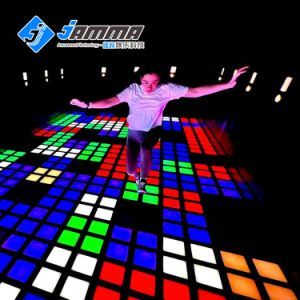 30X30cm Wired Interactive RGB Activate Game LED Dance Floor for Kid Games
