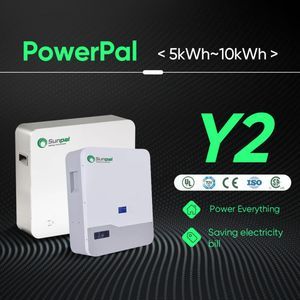 10 Years Warranty Deep Cycle Life 48V 100ah 200ah 10kwh Rechargeable Power Wall LiFePO4 Lithium Ion Solar Home Storage Battery Pack with BMS