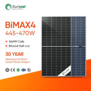 Solar 450W Bifacial 144cell Zxm6-Nhldd144 Series Double Glass 540W