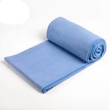 Microfiber Non Slip Custom Design Waffle Yoga Mat Towel