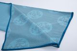 Microfiber Yoga Mat Towel with Anti Slip Silicone Backside