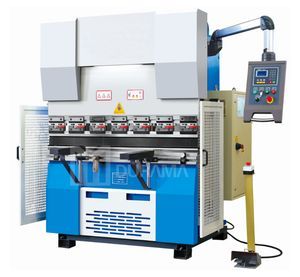 We67K CNC Hydraulic Steel Plate Folding Machine, CNC Press Brake, Sheet Metal Bending Machine