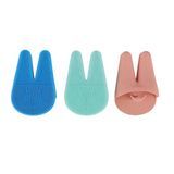 Face Silicone Scrubber Facial Cleansing Pads Soft Silicone Shower Brush Exfoliating Skin Massage Scrubber