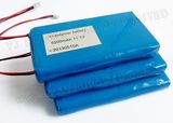 Rechargeable Battery Pack 5200mAh 11.1V, Polymer Battery Pack with 19*72*129mm