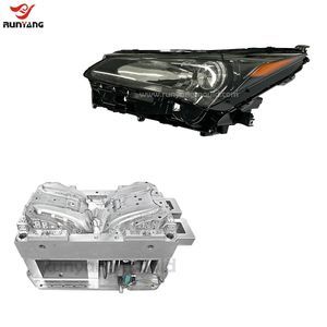 Auto Parts Plastic Injection Mould Car Front Lamp Mold Spare Part