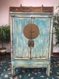 Chinese Antique Wooden Furniture Bedroom Furniture 2 Doors Wardrobe Solid Wood Furniture