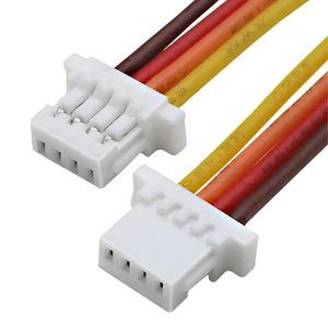 Shr-04V-S-B 4 Pin 1.0mm Pitch Plastic Connector Wire Harness Jst Sh Custom Cable Assembly