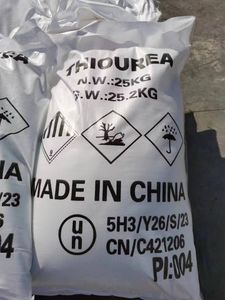 Bulk Price CAS 62-56-6 Thiourea CH4n2s Industrial Grade for Rubber Vulcafor