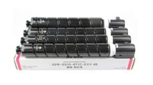Dxc3720/3725/3730 Color Toner Cartridge G67/Gpr-53/C-Exv49 for Canon