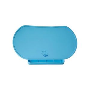 Waterproof Baby Food Table Silicone Kitchenware Mat Foldable Non Slip Dinner Feeding Mat with Pocket
