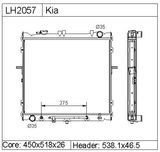 Kia Sportage Radiator