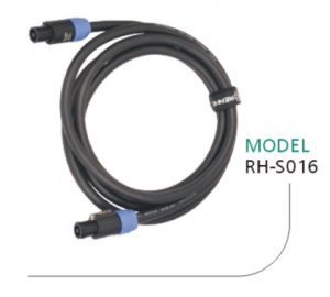 Speaker Wire Cord Speakon to Speakon Cables, Professional 12 Guage AWG Audio Cord DJ Speaker Cable Wire with Abreast/Twist Lock - 2 Conductor016