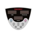 Tactile Membrane Switch Keypad for Microwave Oven