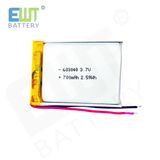 Ternary Material Lithium Battery 3.7V Li Polymer 306040 700mAh Rechargeable Battery for Mobile Devices