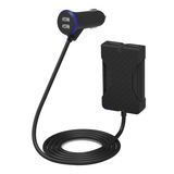 2016 Passenger Car Charger 36W 7.2A Electric Car Charging Stations with 4 USB Port for All Smart Phones Pad Tablets
