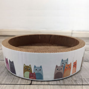 Product FSC 100% Recycled Paper Superior Cat Scratcher Cardboard for Pet Toy