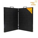 Topray Solar Flexible Foldable Mono Solar Panel 100W 200W 166mm Half Cut Solar Cell Photovoltaic Solar Panel Solar Panel Price for Travel & Boat & RV