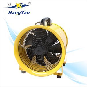 China Supplier 14inch 350mm Bracket Handle Portable Propeller Blower Axial Drump Fan for Welding and Construction Plant