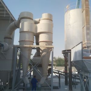 Space-Saving Plaster Powder Manufacturing Production Line
