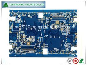 4 Layer Fr4 PCB Immersion Gold Circuits Board with Blue Soldermask Printed Circuit Board Manufacturer in China