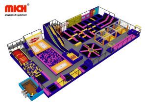 China Muanfacturer Customized Commercial Amusement Park Large Multi Sports Trampoline Park for Sale