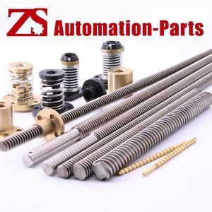 Zs Factory Price High Precision Trapezoidal Threaded Rods for Automation