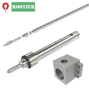 J30ads-15u Screw Barrel with Nozzle Tips Torpedo Head for Jsw Injection Machines