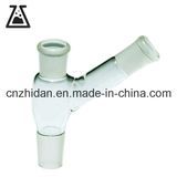 Adapter With Two Necks Lab Glassware