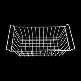 Refrigerator/ Freezer Steel Wire Basket