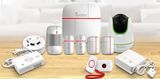 2017 Android/Ios APP WiFi Smart Home Security Burglar Anti-Theft Alarm System with Smoke/Gas/Water Detector Door/PIR Sensor Medical Emergency Button